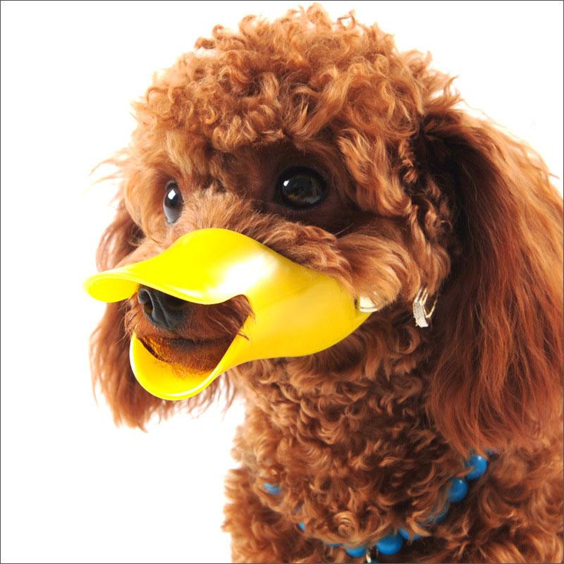 Adjustable Silicone Dog Duck Muzzle