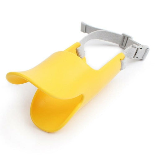 Adjustable Silicone Dog Duck Muzzle